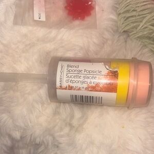 New Blend Sponge Popsicle - Yellow and Pink